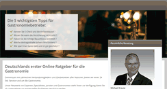 Desktop Screenshot of gastronomieversicherung24.de